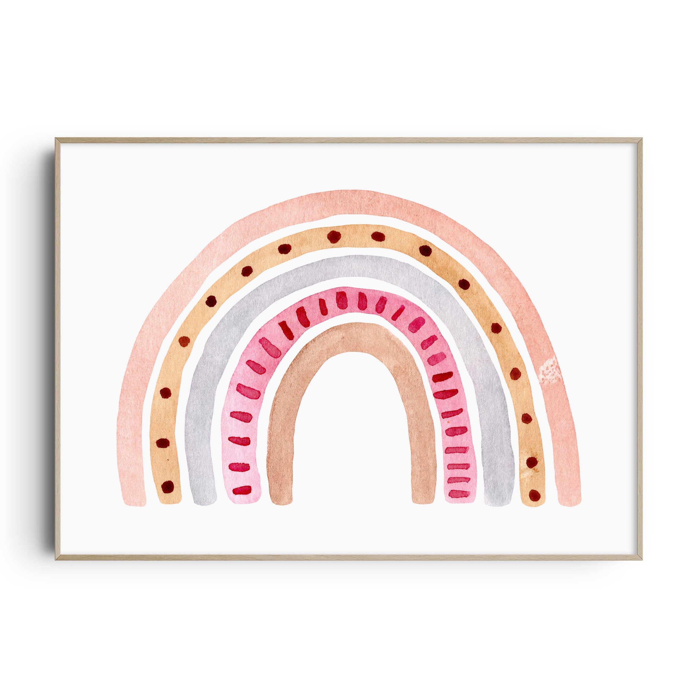 Rainbow Nursery Print | Rainbow Wall Art | The Kids Print Store – The ...