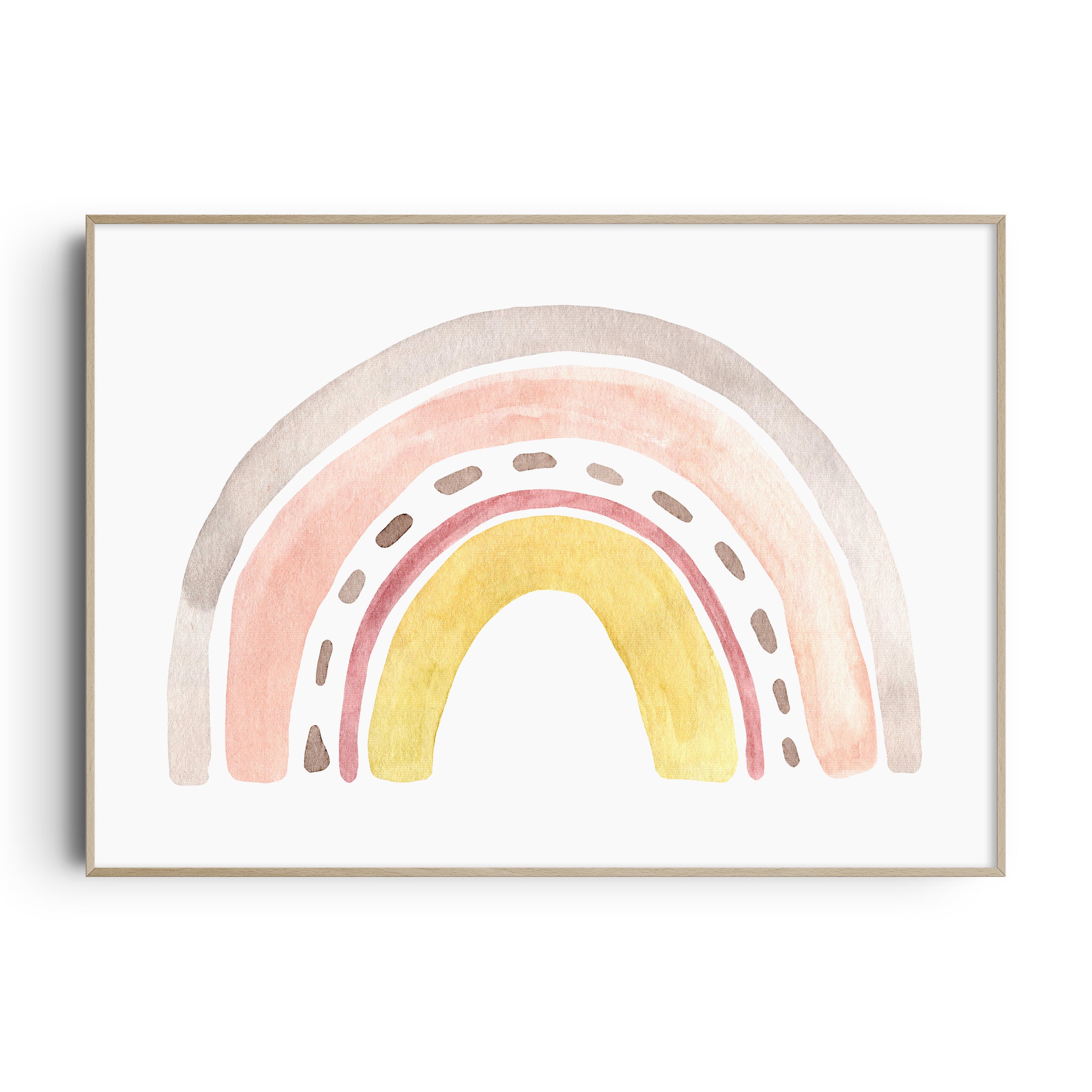 Rainbow Nursery Print | Rainbow Wall Art | The Kids Print Store – The ...