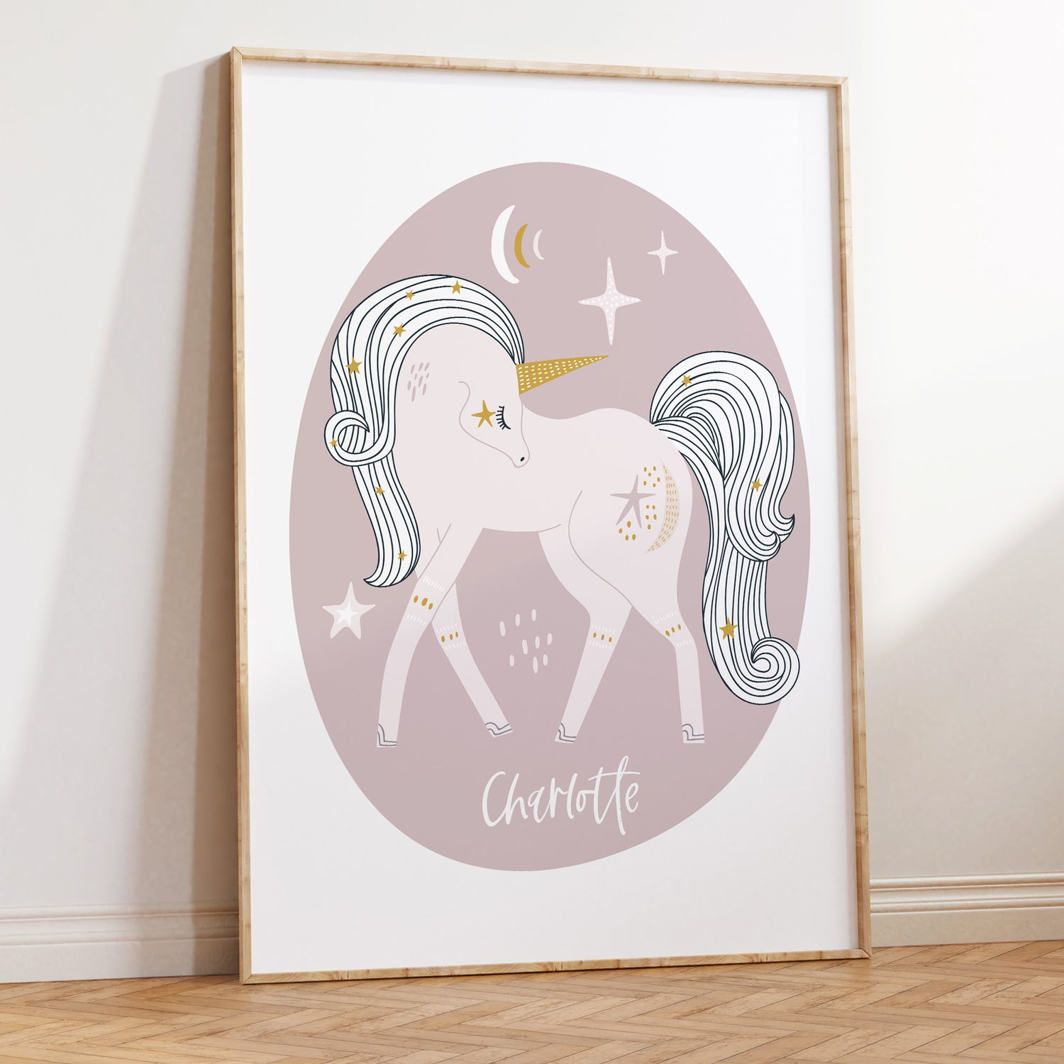 Unicorn Name Print