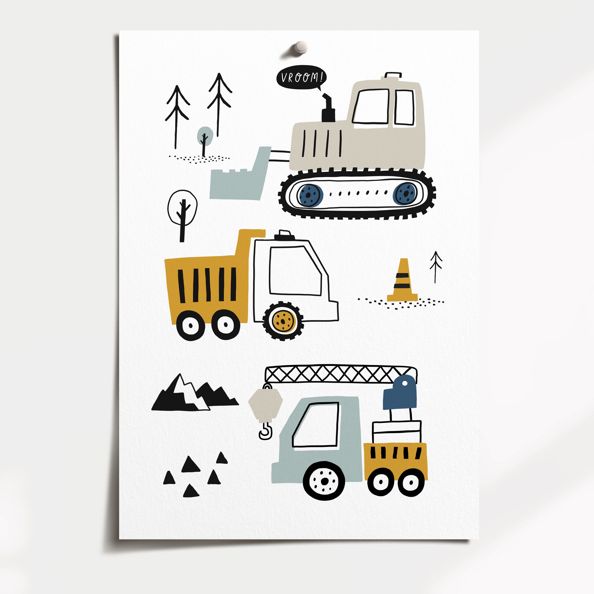 Black White Transportation Art Set of 12 Prints, Truck Wall Art, Nursery on sale Poster, Construction Vehicles Art, Kids Wall Decor,Nursery Wall Art