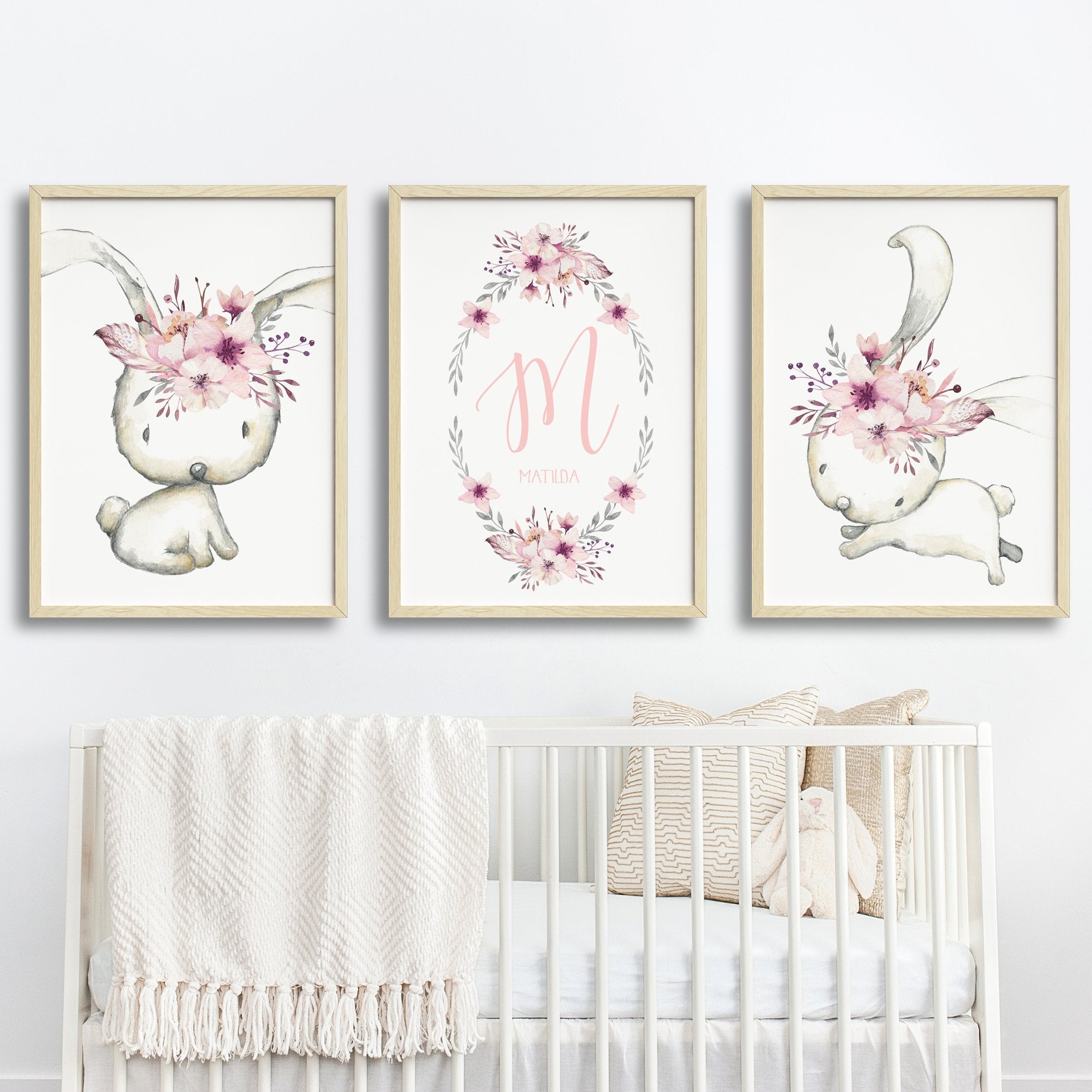 Nursery print hot sale set